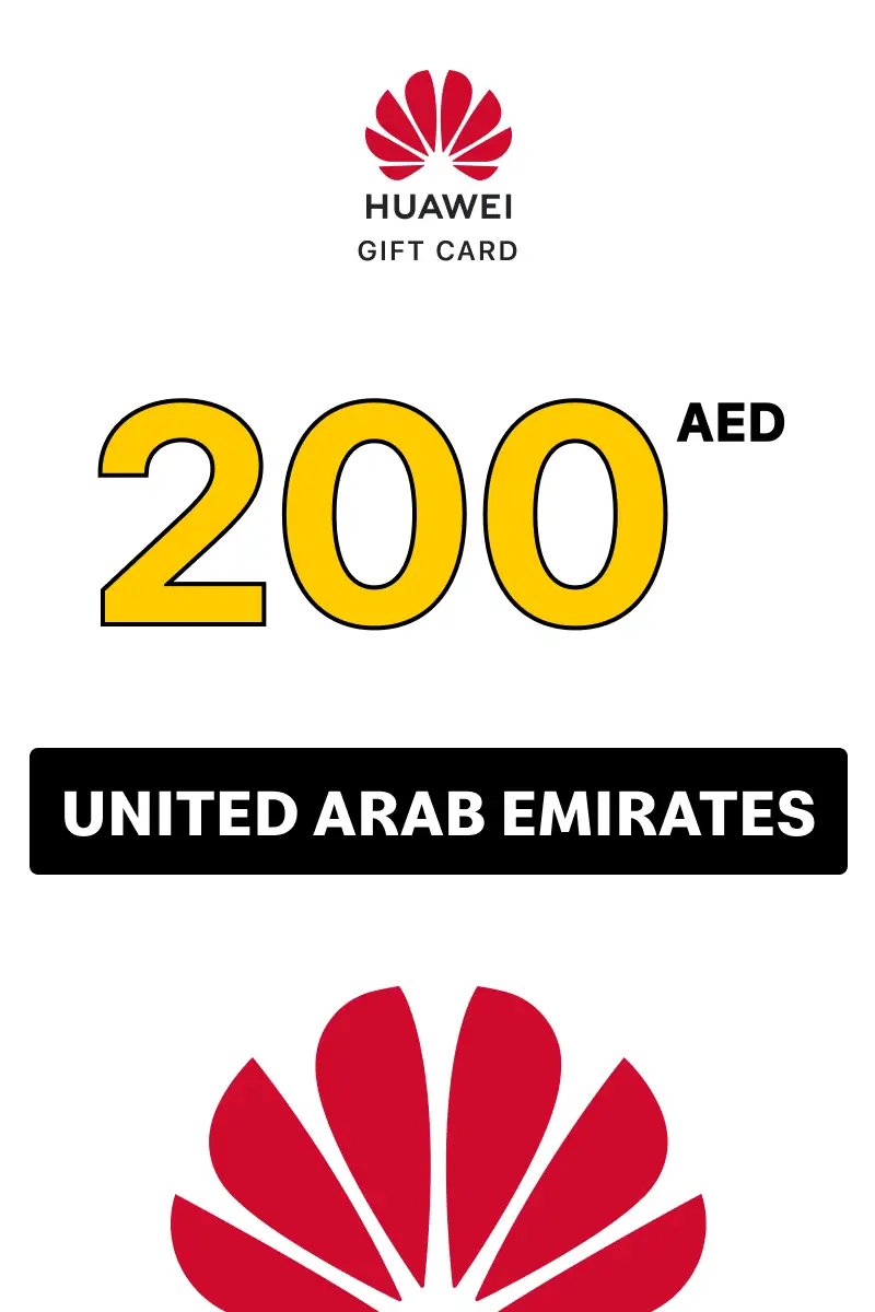 HUAWEI 200 AED Gift Card (United Arab Emirates) - Digital Key