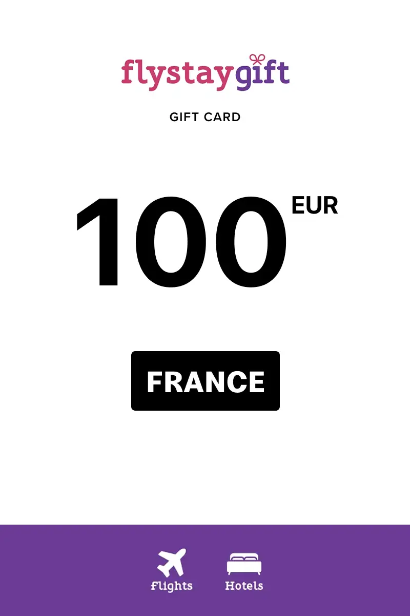 Flystay Gift 100 EUR Gift Card (France) - Digital Key