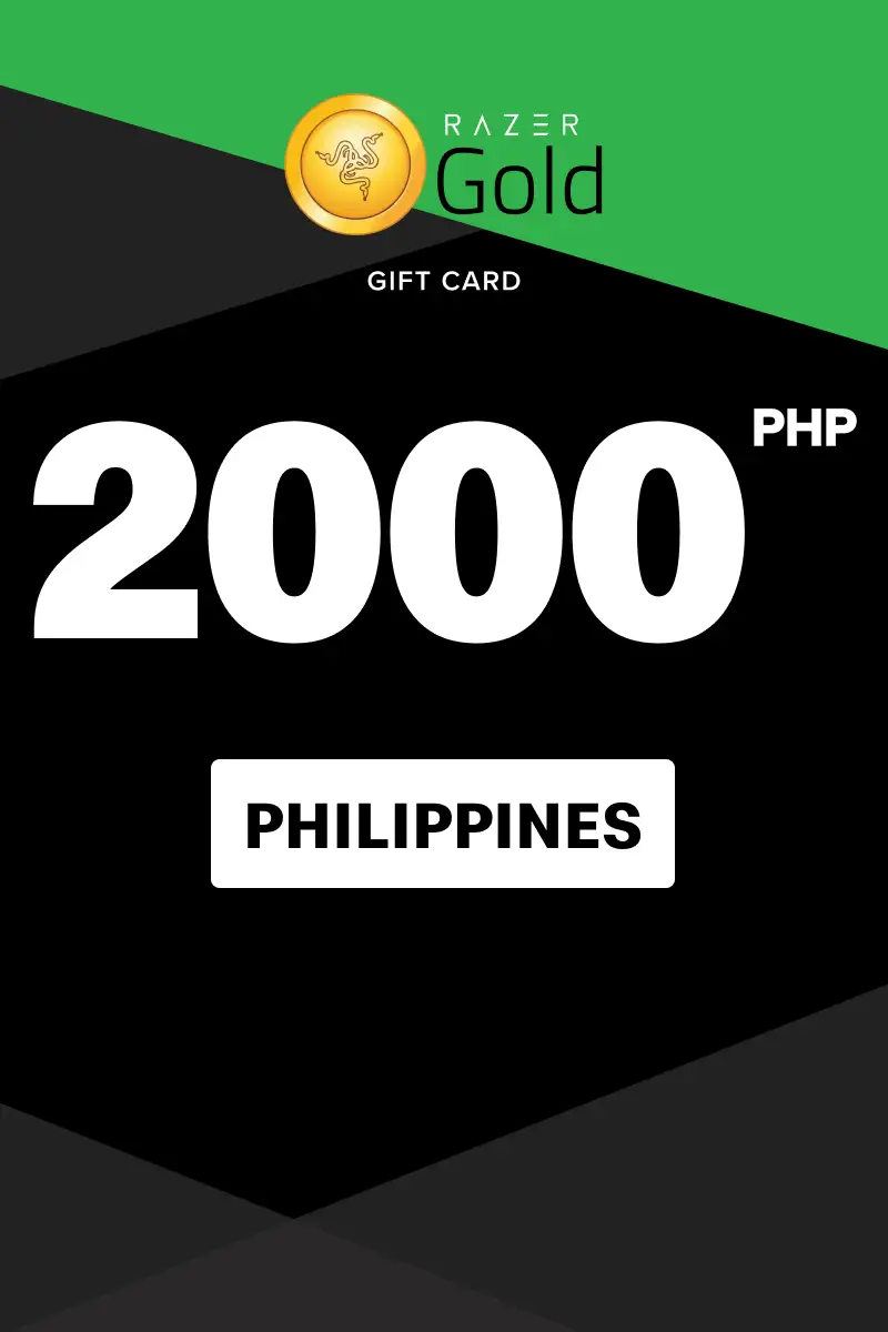 Razer Gold 2000 PHP Gift Card (Philippines) - Digital Key