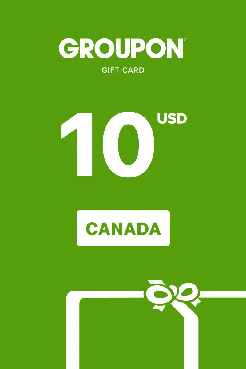 Groupon 10 CAD Gift Card (Canada) - Digital Key