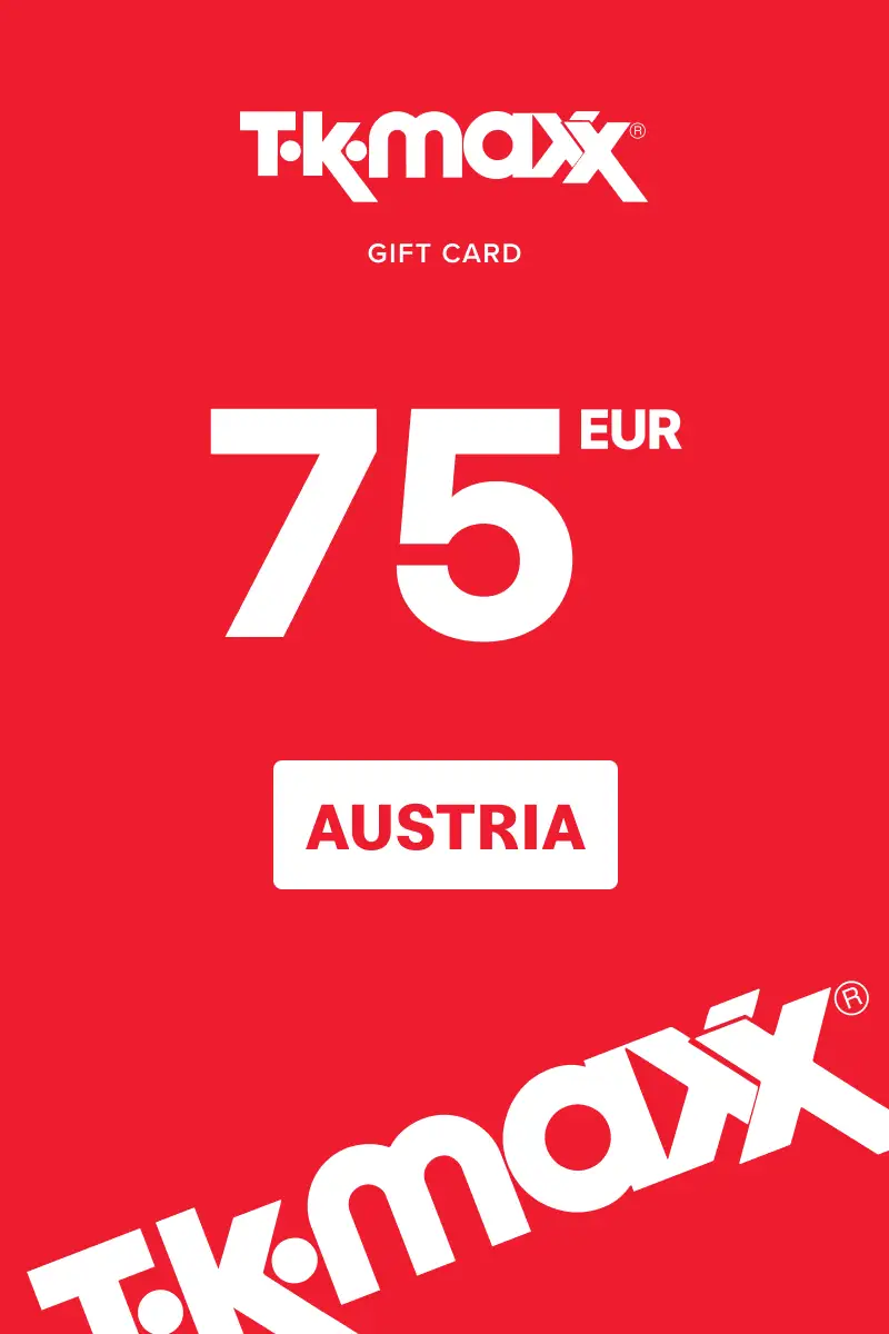 TK Maxx 75 EUR Gift Card (Austria) - Digital Key