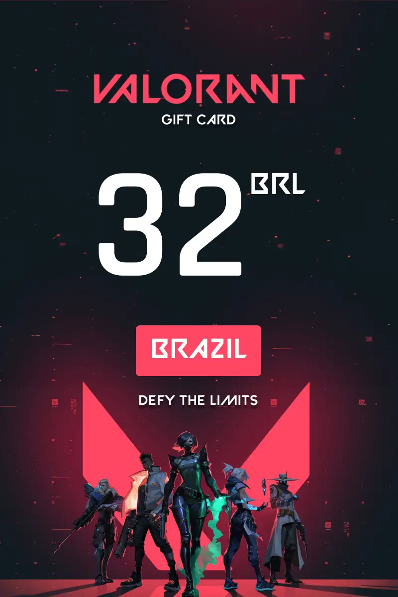 Valorant 32 BRL Gift Card (Brazil) - Digital Key