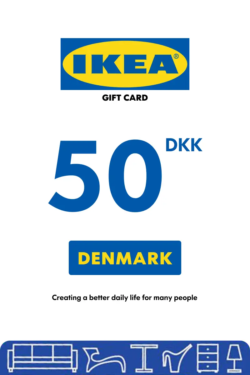 IKEA 50 DKK Gift Card (Denmark) - Digital Key