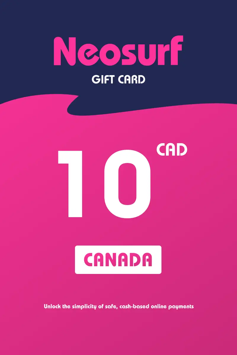 Buy Neosurf 10 CAD Gift Card (Canada) Digital Code