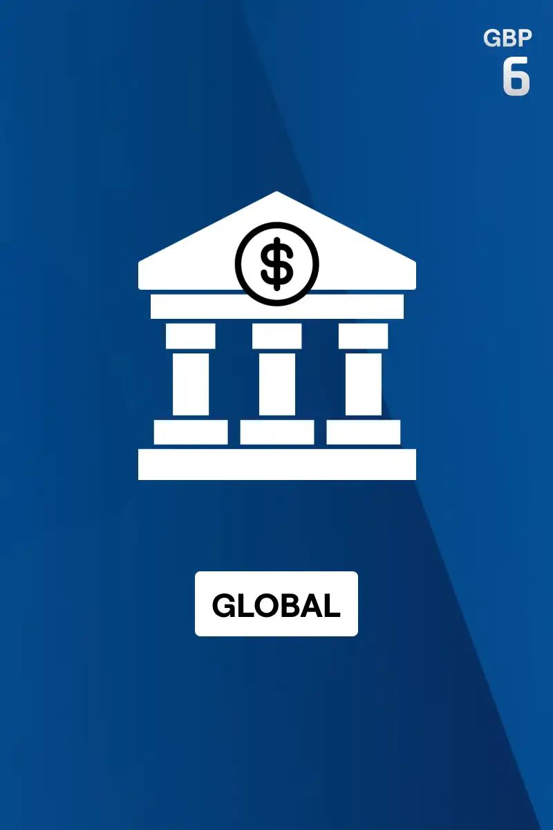 Rewarble Bank Transfer 6 GBP Gift Card (Global) - Rewarble - Digital Key