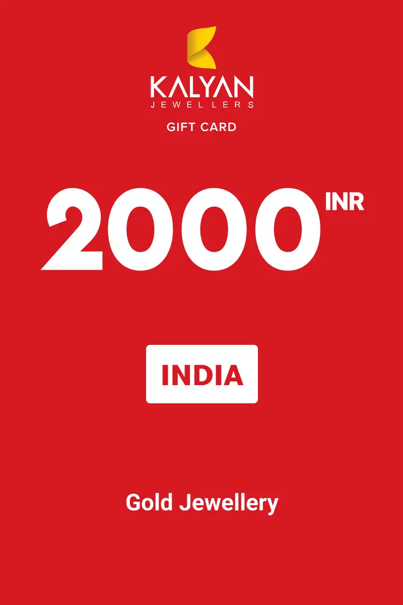 Kalyan Gold Jewellery 2000 INR Gift Card (India) - Digital Key