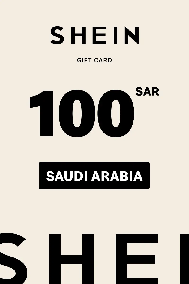 Shein 100 SAR Gift Card (Saudi Arabia) - Digital Key