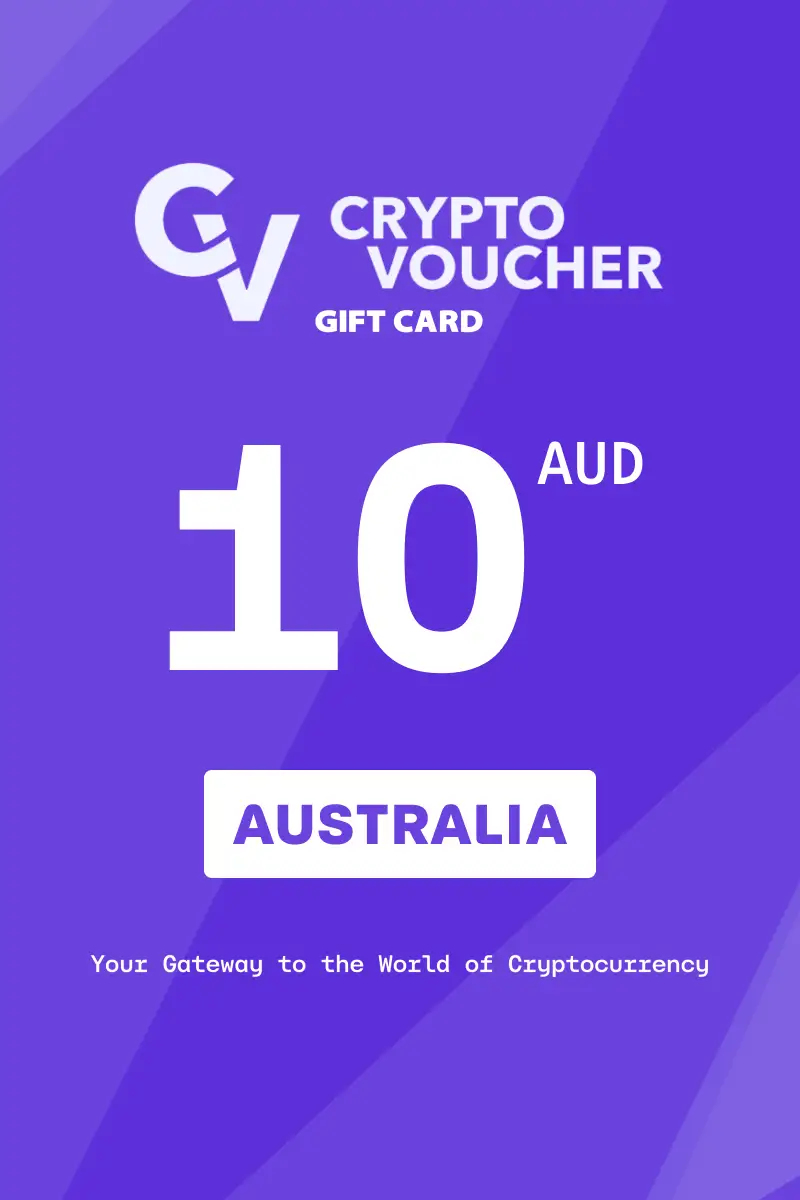 Crypto Voucher 10 AUD Gift Card (Australia) - Digital Key
