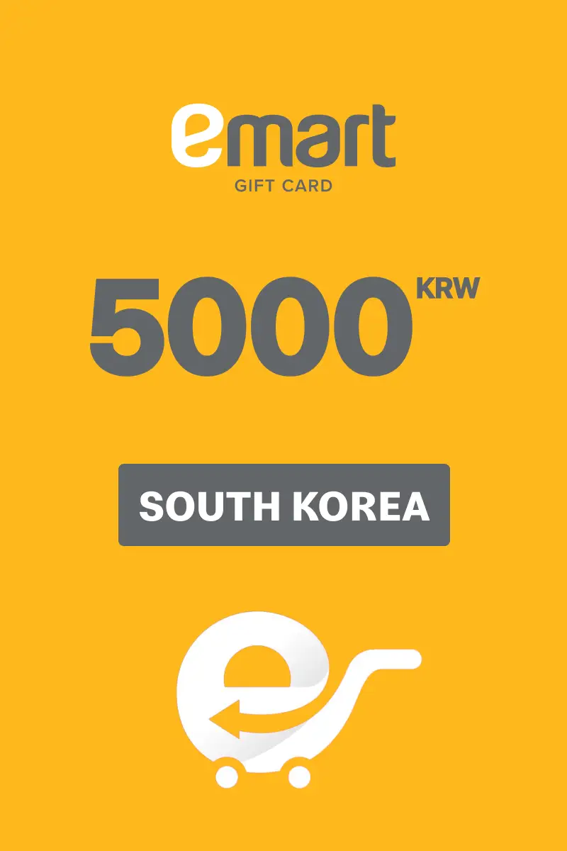 Emart 5000 KRW Gift Card (South Korea) - Digital Key