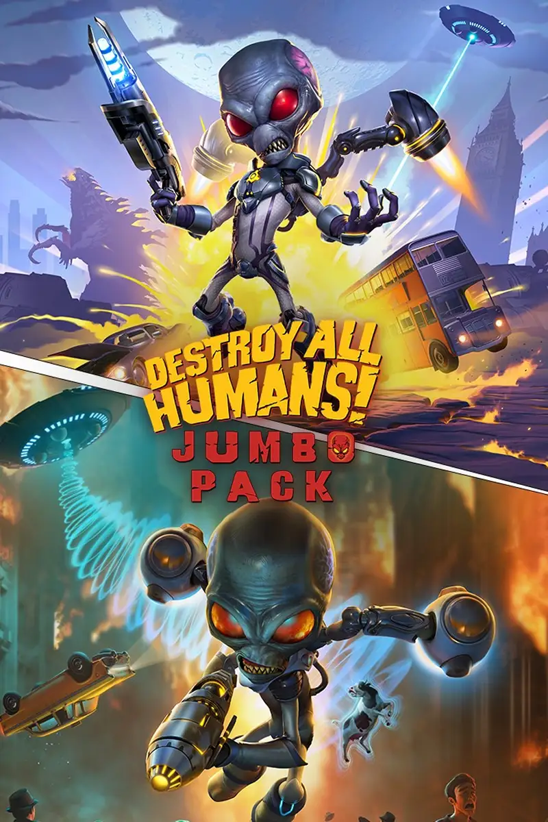 Destroy All Humans! - Jumbo Pack (Europe) (Xbox One / Xbox Series X|S) - Xbox Live - Digital Key