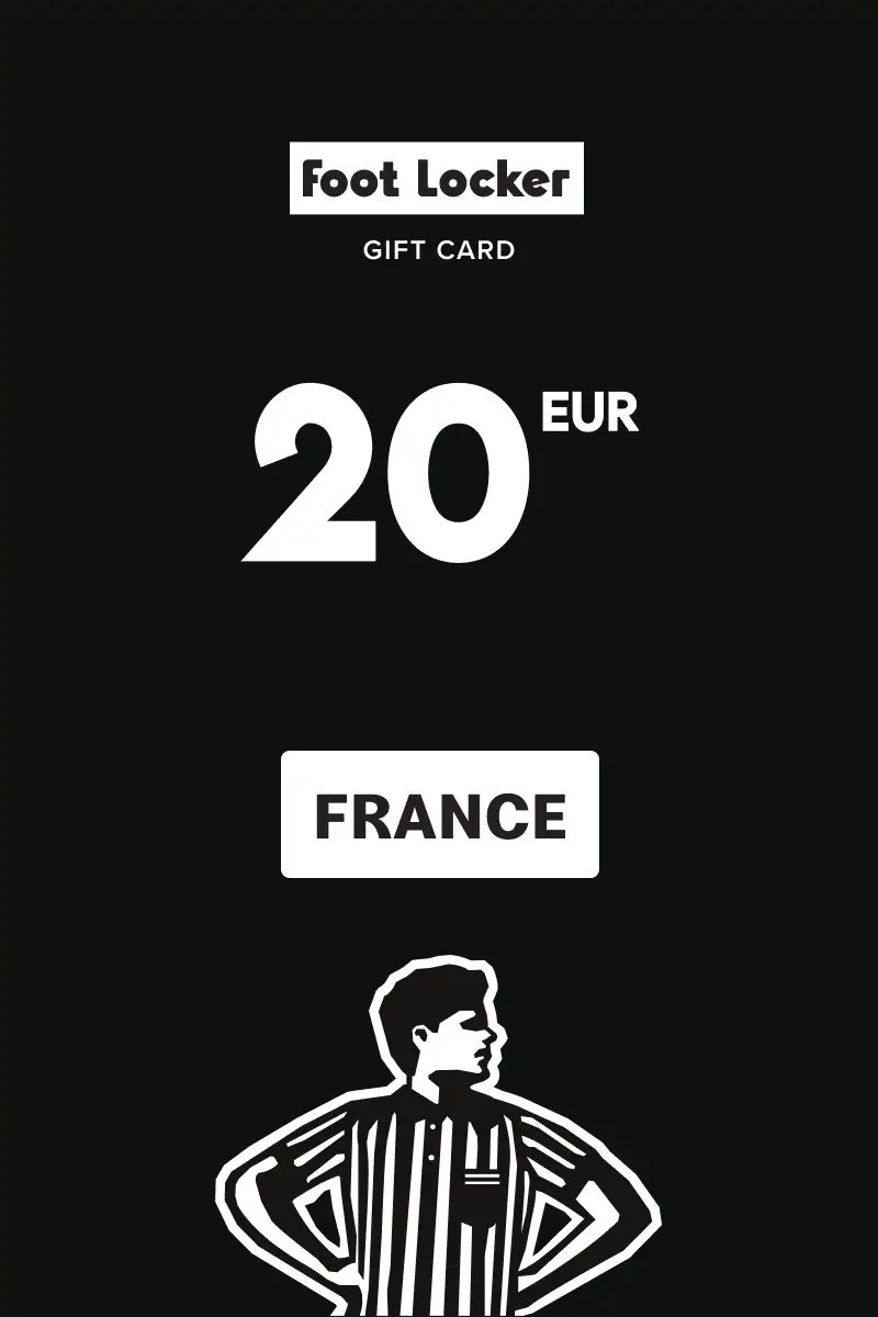 Foot Locker 20 EUR Gift Card (France) - Digital Key