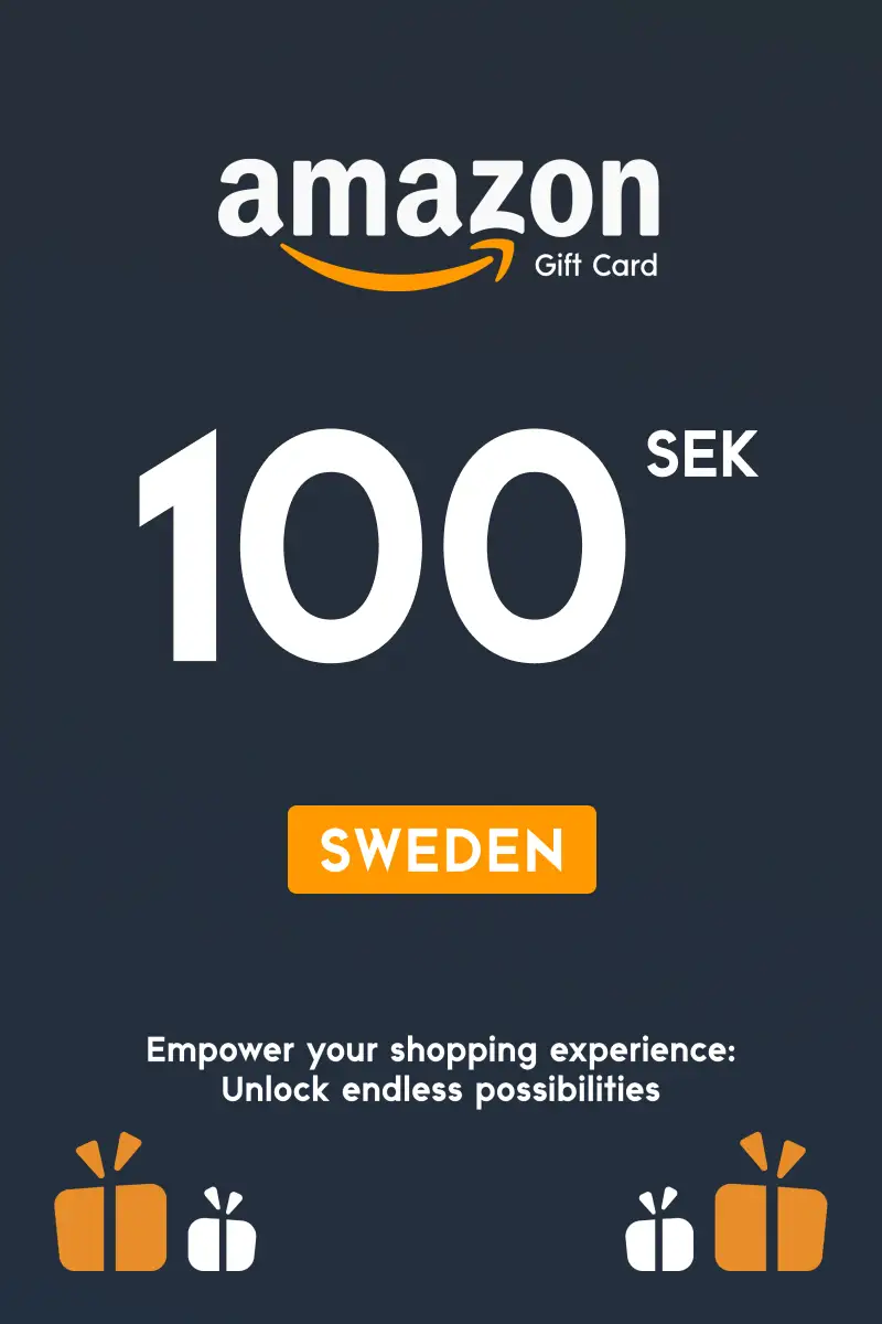 Amazon 100 SEK Gift Card (Sweden) - Digital Key