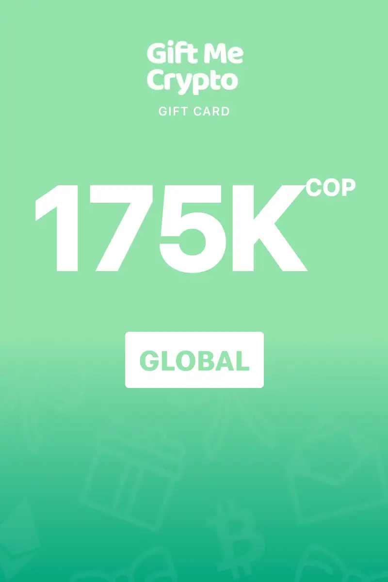 Gift Me Crypto 175000 COP Gift Card (Global) - Digital Key