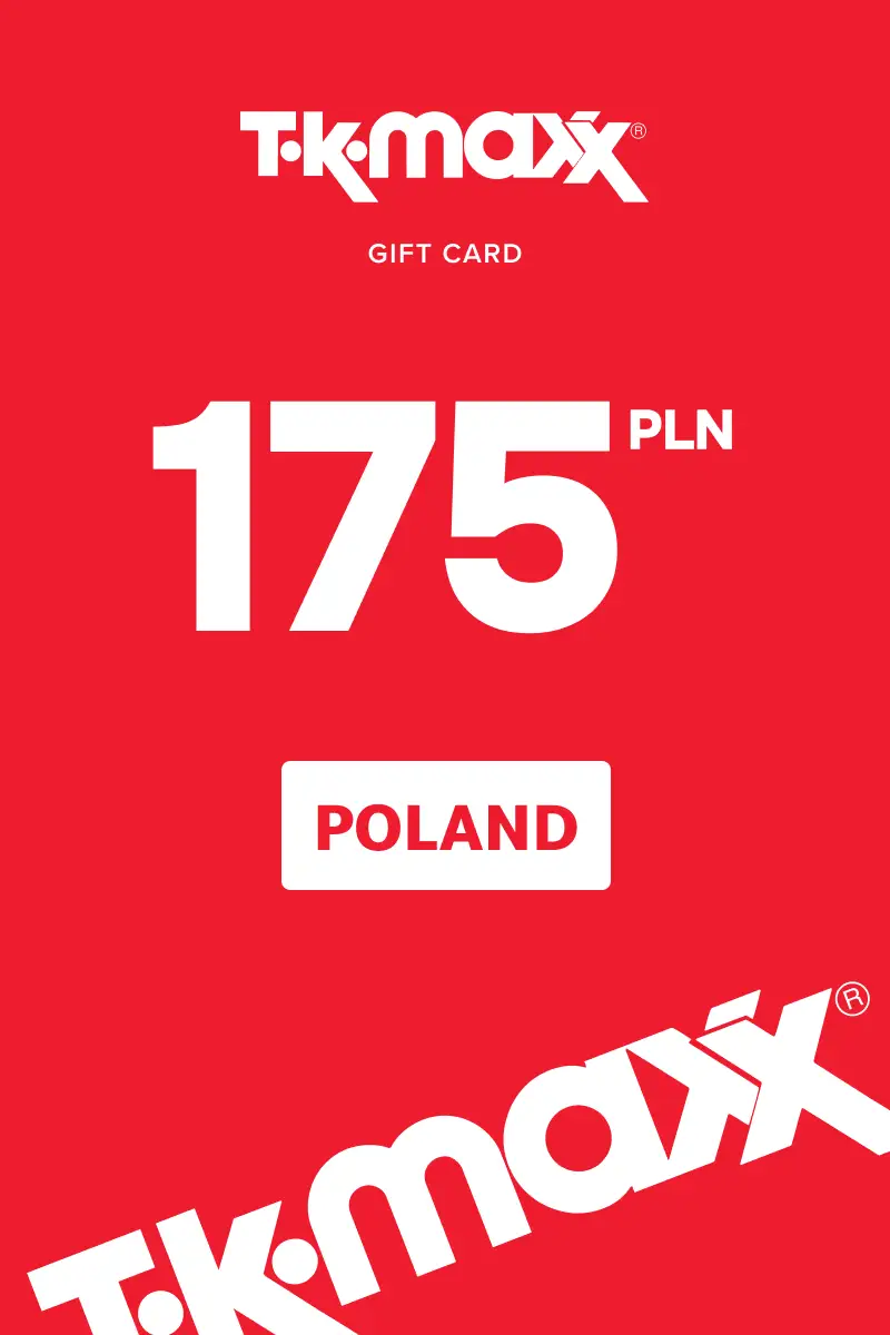 TK Maxx 175 PLN Gift Card (Poland) - Digital Key
