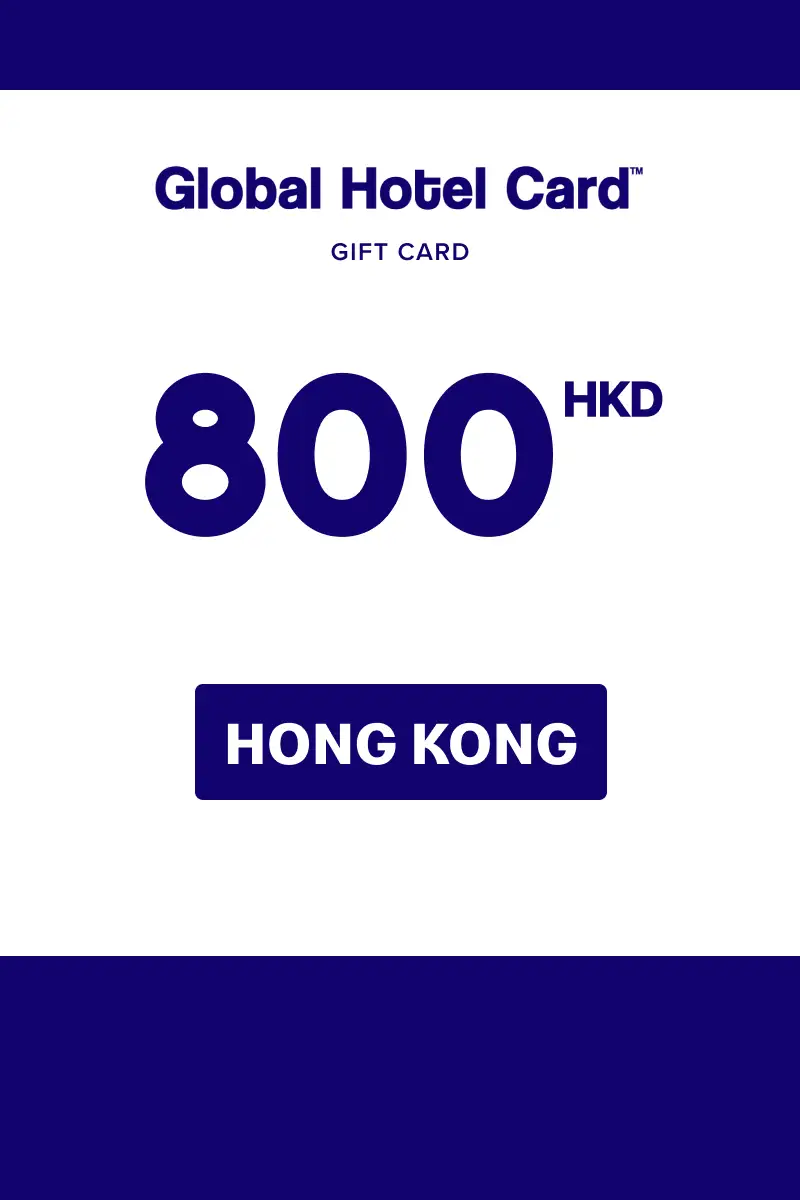 Global Hotel Card 800 HKD Gift Card (Hong Kong) - Digital Key