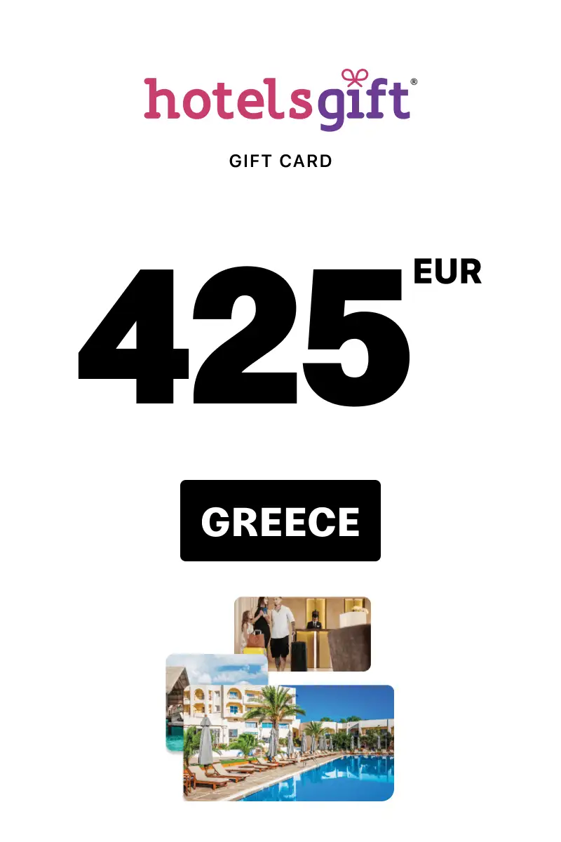 Hotels Gift 425 EUR Gift Card (Greece) - Digital Key