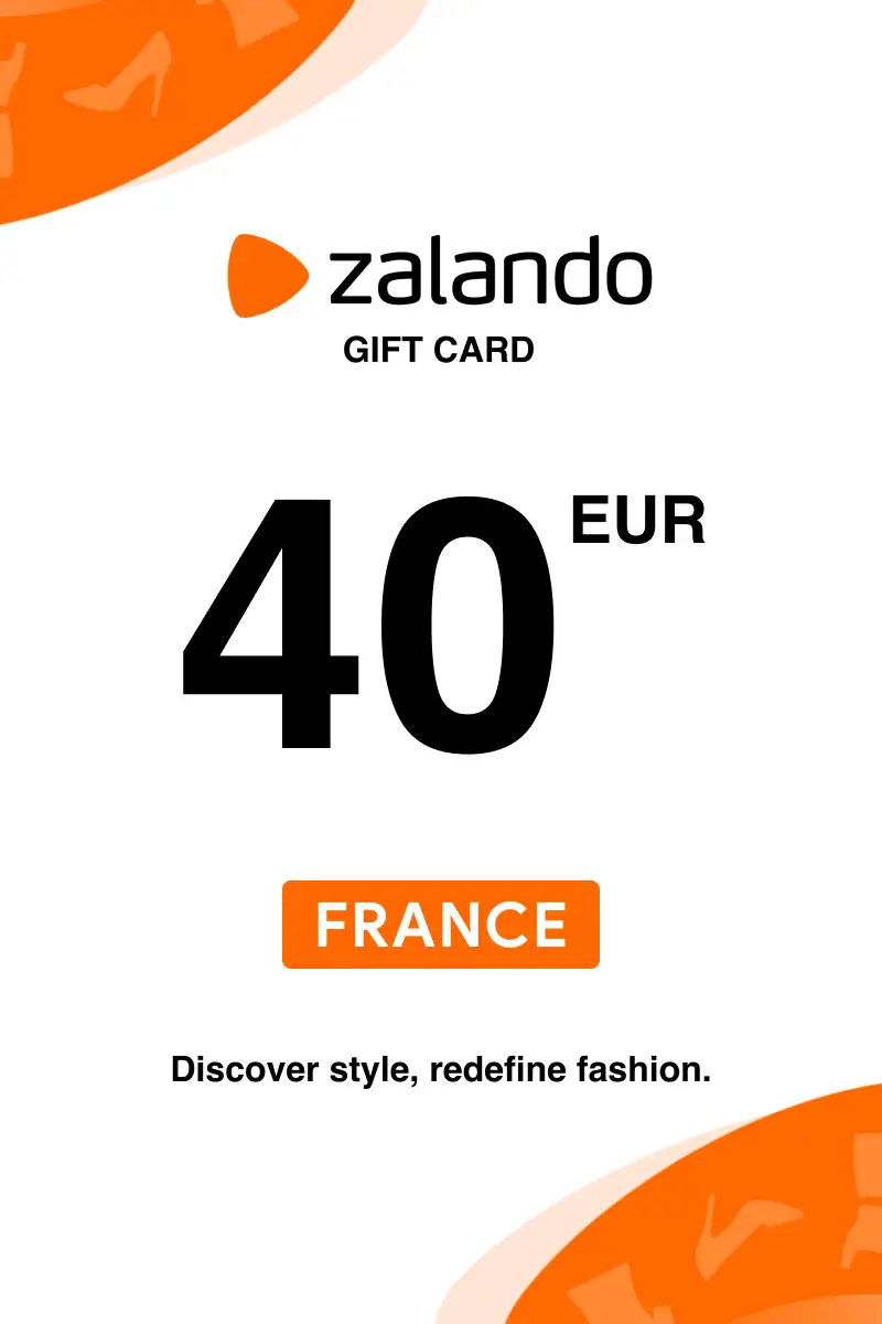 Zalando 40 EUR Gift Card (France) - Digital Key