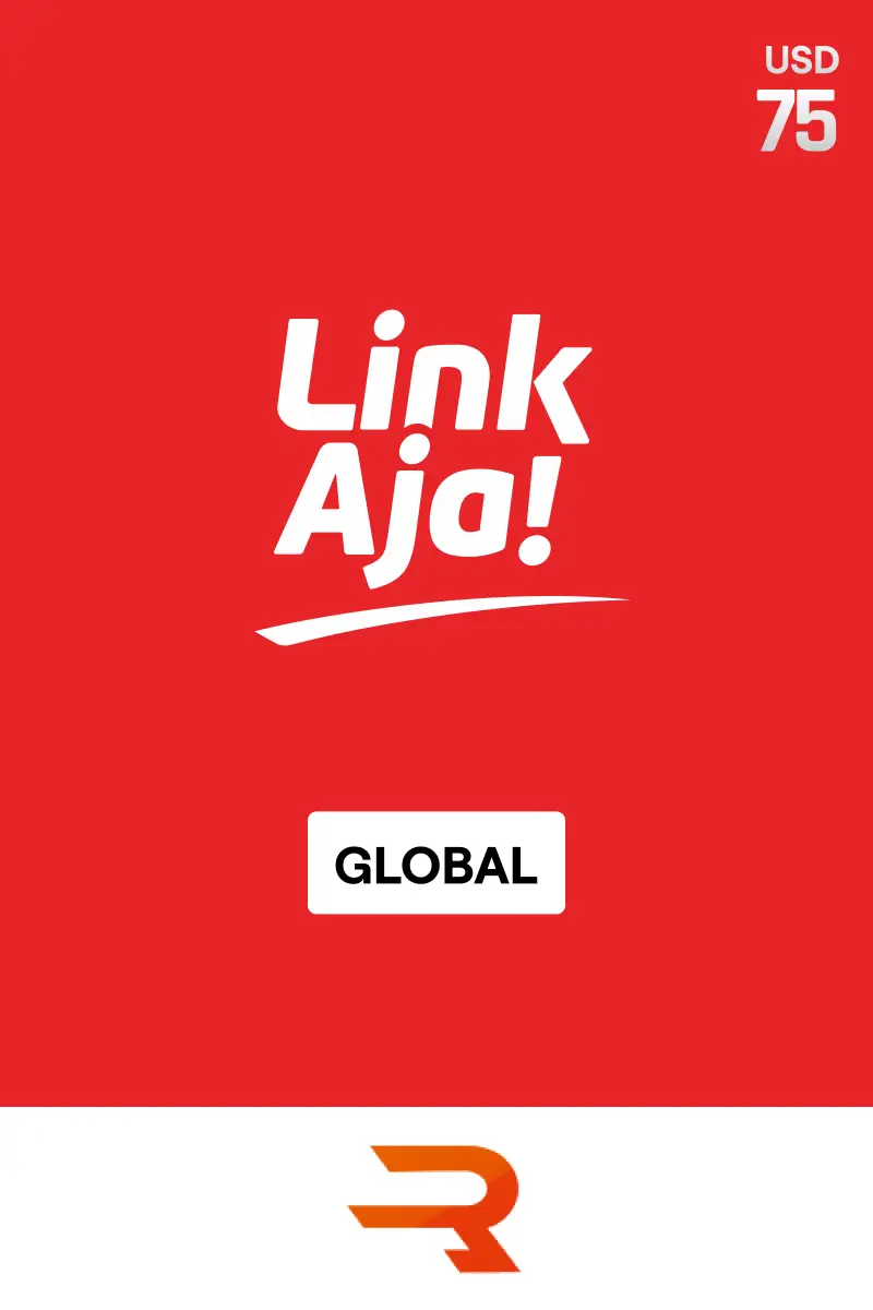 Rewarble LinkAja Top Up 75 USD Gift Card (Global) - Rewarble - Digital Key