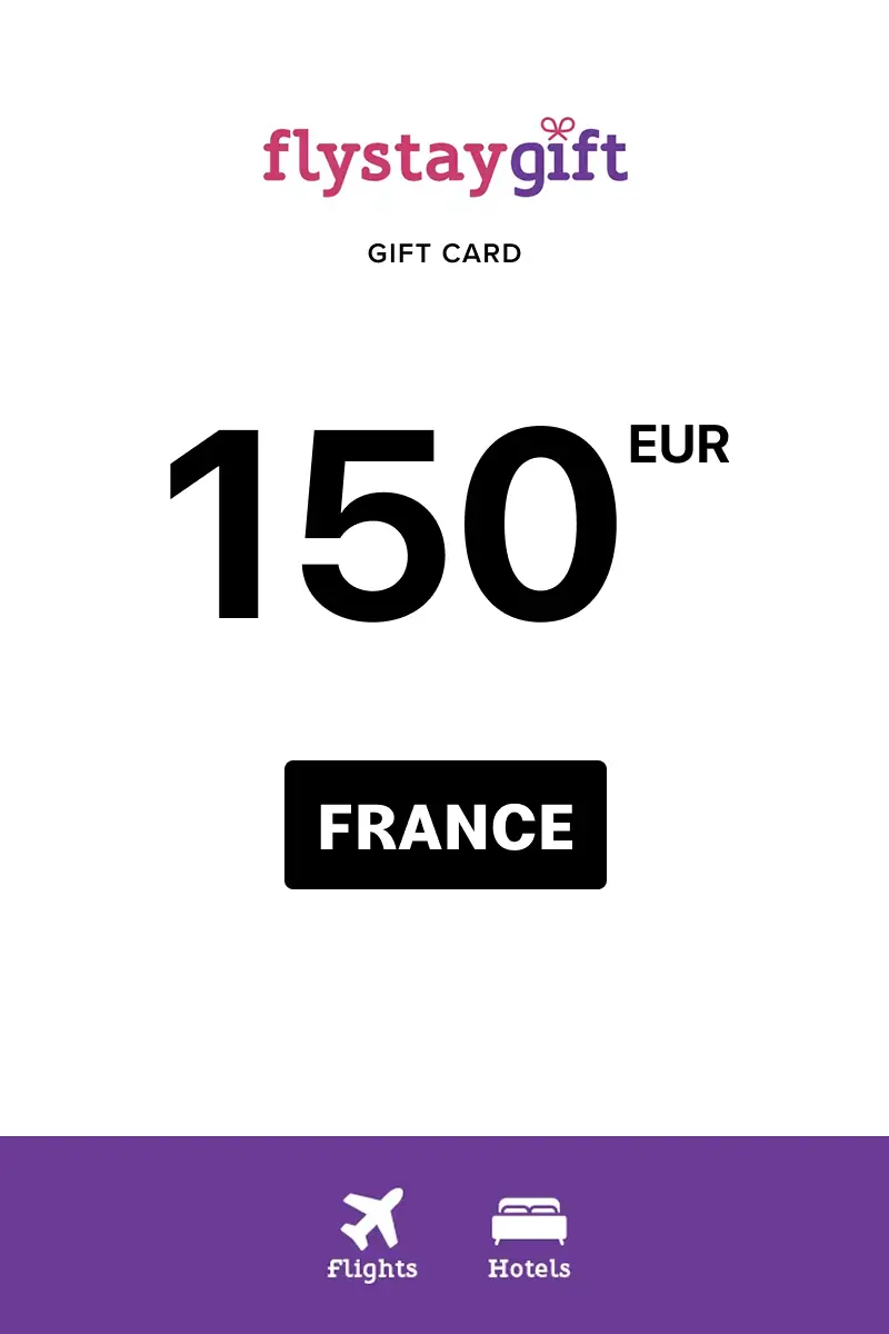 Flystay Gift 150 EUR Gift Card (France) - Digital Key