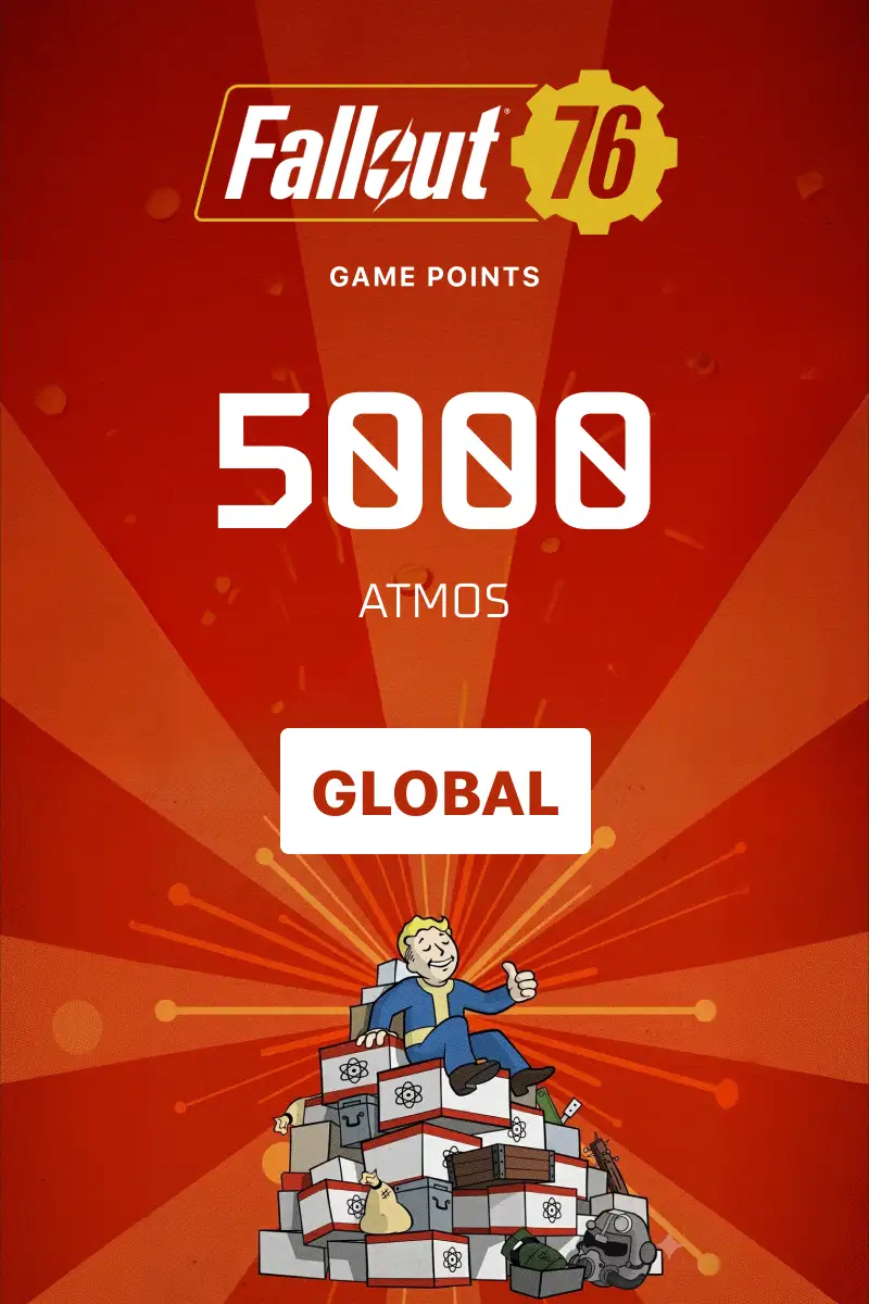 Fallout 76 - 5000 Atoms (Global) (Xbox One) - Xbox Live - Digital Key