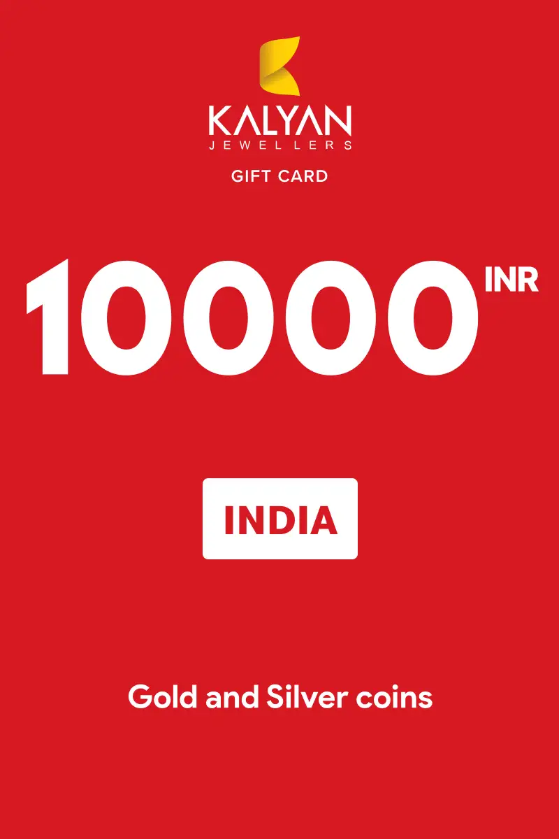 Kalyan Gold and Silver coins 10000 INR Gift Card (India) - Digital Key