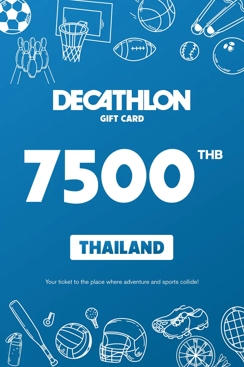 Decathlon 7500 THB Gift Card (Thailand) - Digital Key
