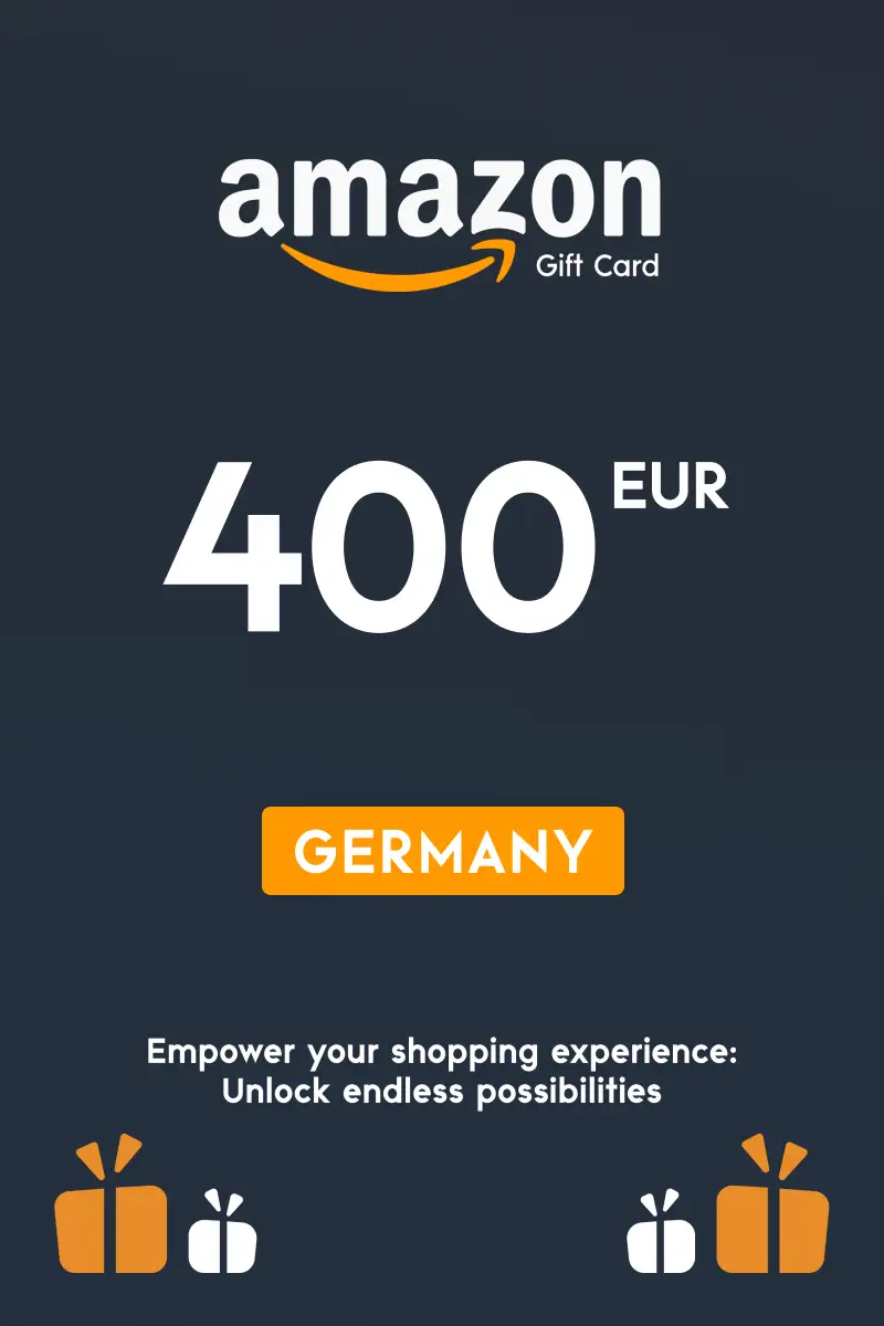 Amazon 400 EUR Gift Card (Germany) - Digital Key