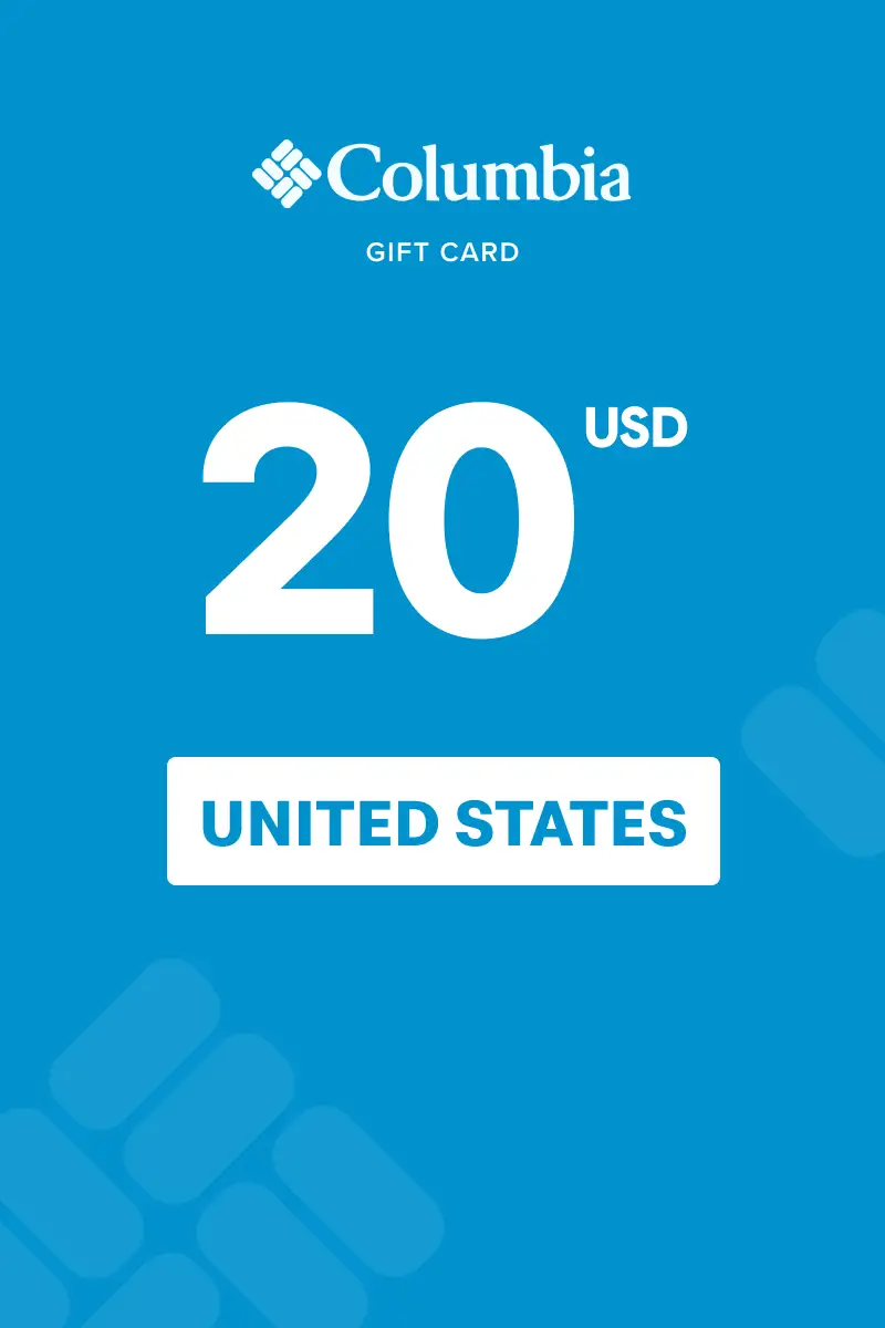 Columbia Sportswear 20 USD Gift Card (United States) - Digital Key