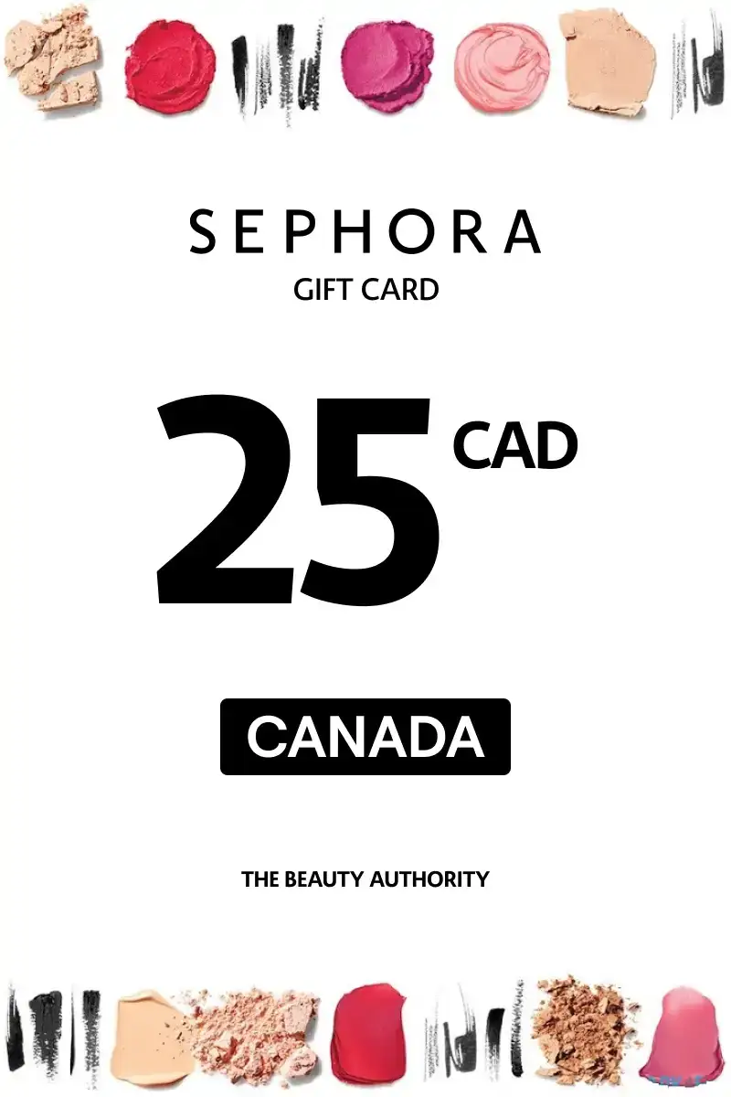 Sephora 25 CAD Gift Card (Canada) - Digital Key