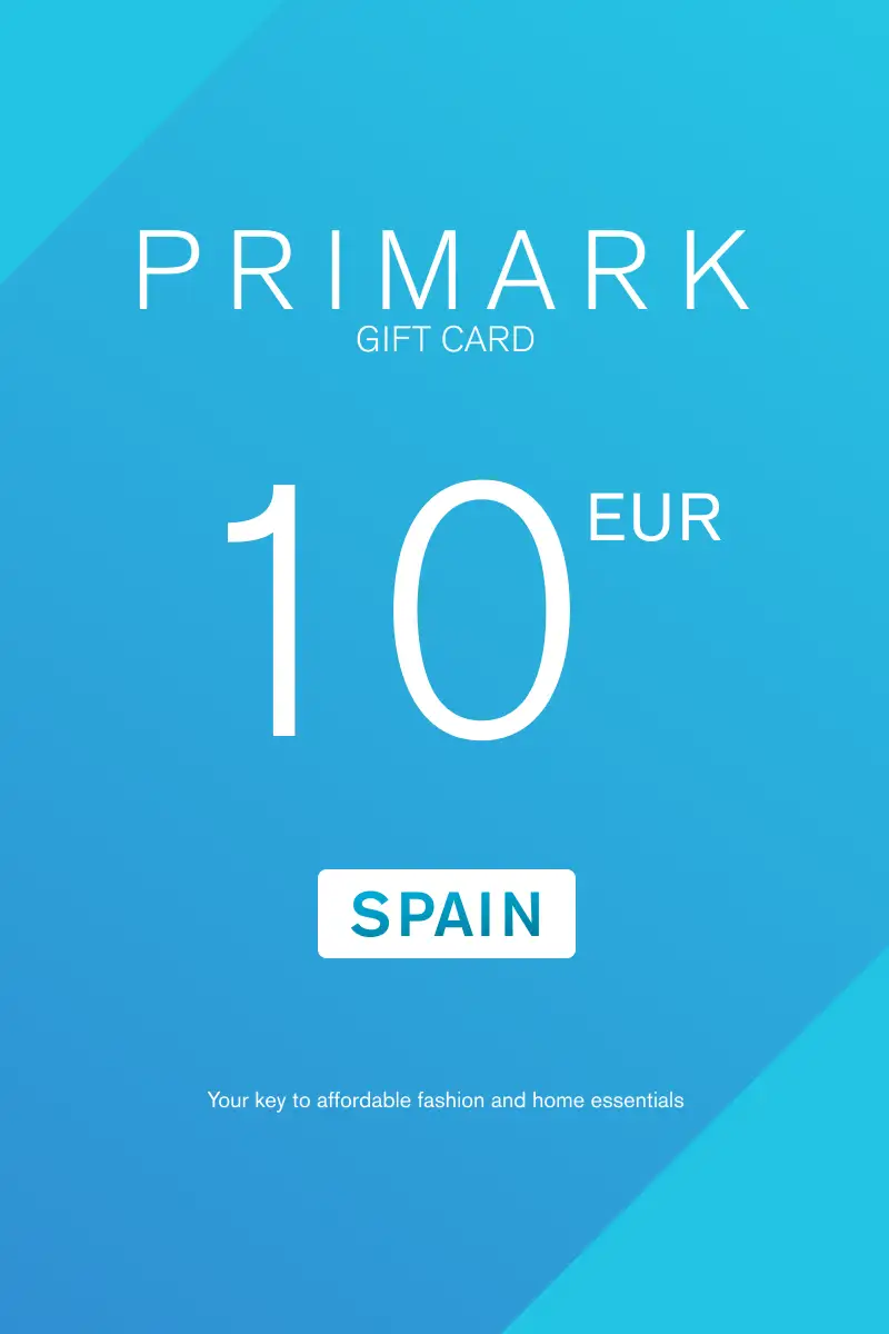 Primark 10 EUR Gift Card (Spain) - Digital Key