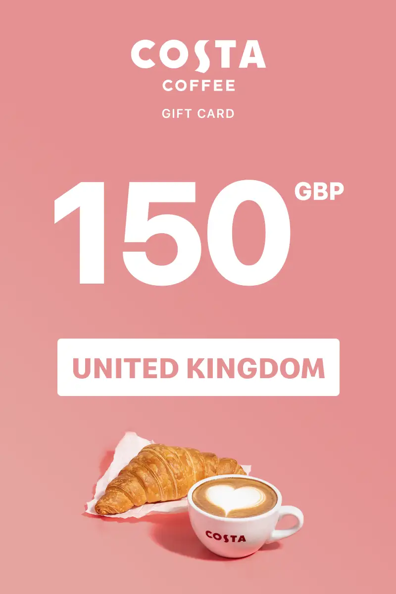 Costa Coffee 150 GBP Gift Card (United Kingdom) - Digital Key