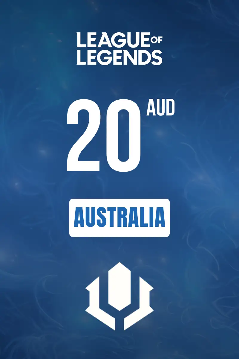 League of Legends 20 AUD Gift Card (Australia) - Digital Key