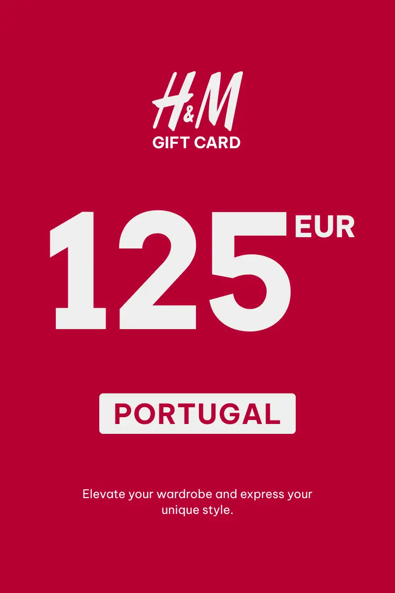 HandM 125 EUR Gift Card (Portugal) - Digital Key