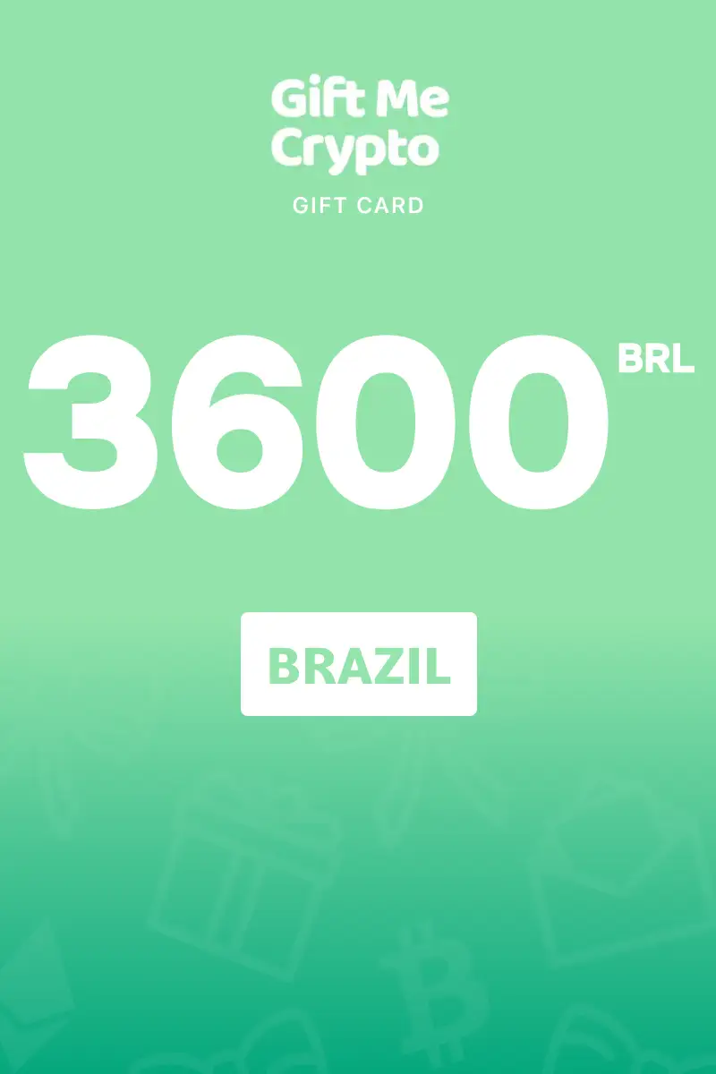 Gift Me Crypto 3600 BRL Gift Card (Brazil) - Digital Key