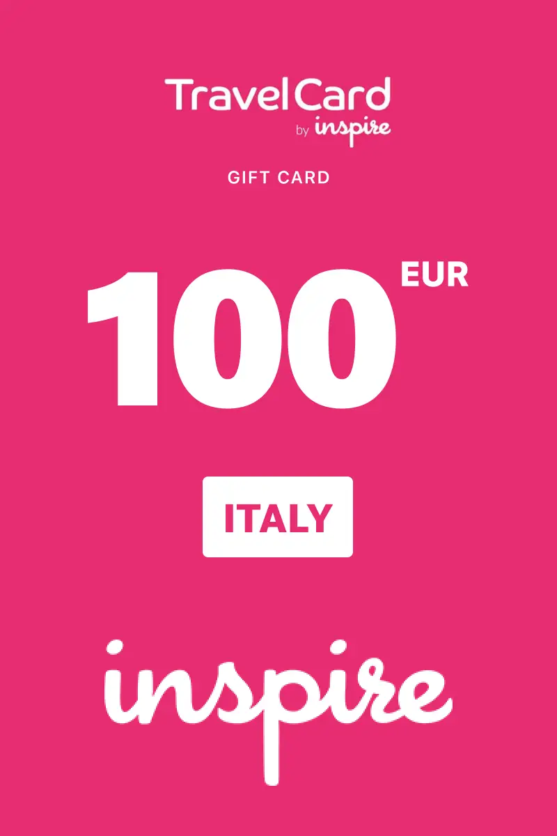 TravelCard by Inspire 100 EUR Gift Card (Italy) - Digital Key