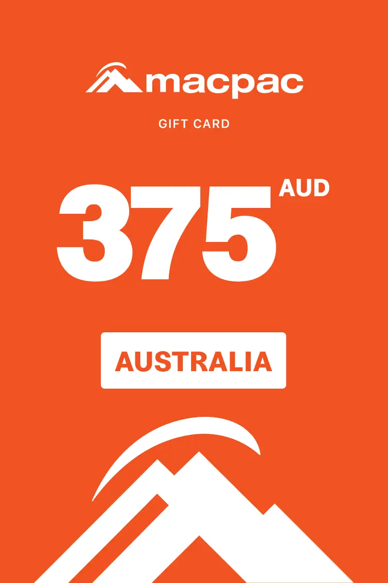 Macpac 375 AUD Gift Card (Australia) - Digital Key