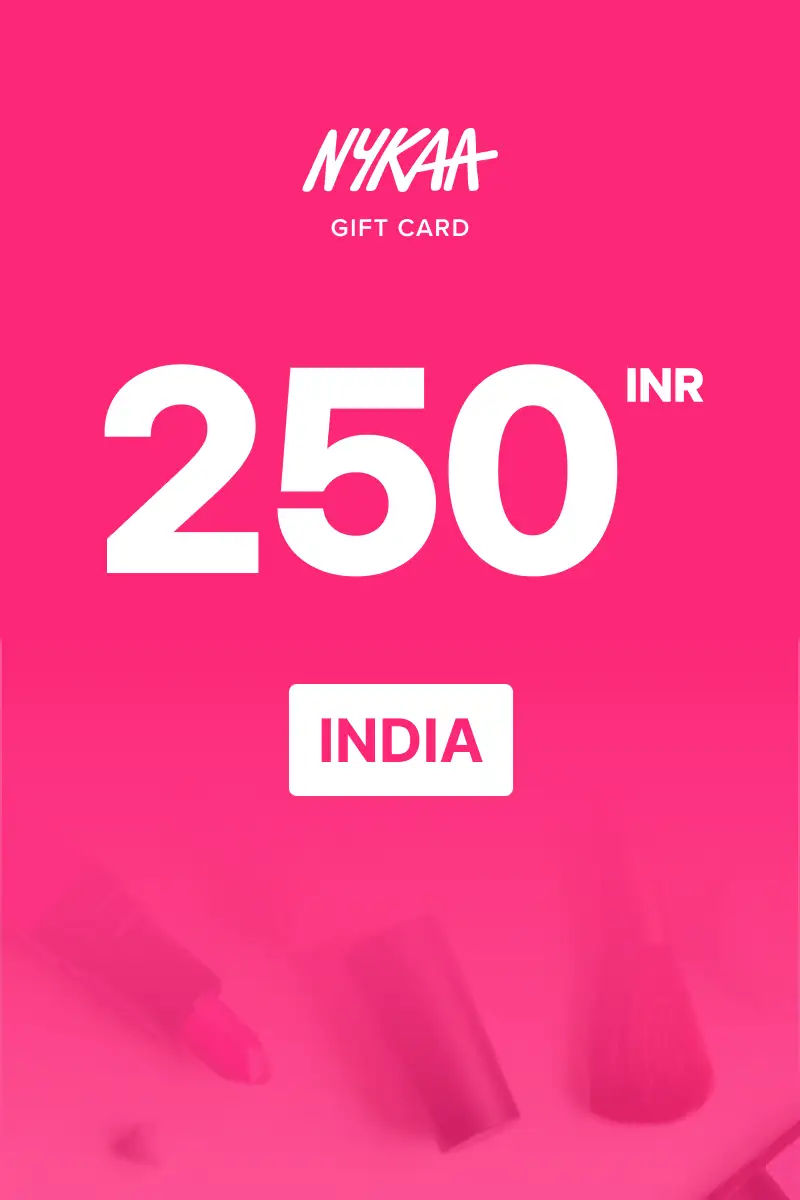 Nykaa 250 INR Gift Card (India) - Digital Key