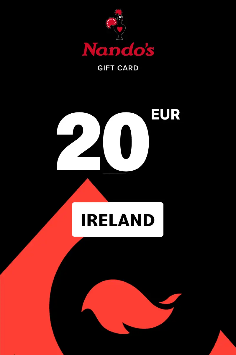 Nando's 20 EUR Gift Card (Ireland) - Digital Key
