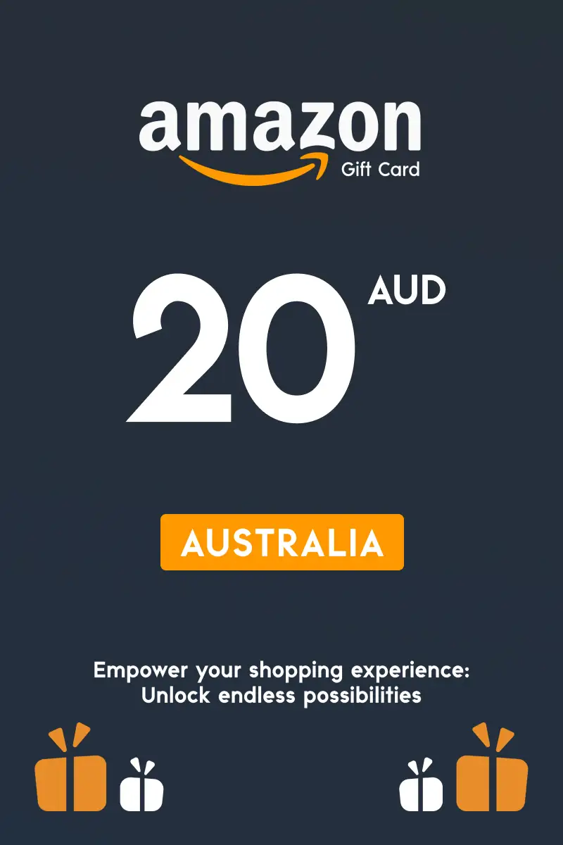 Amazon 20 AUD Gift Card (Australia) - Digital Key