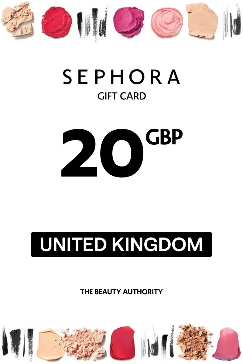 Sephora 20 GBP Gift Card (United Kingdom) - Digital Key