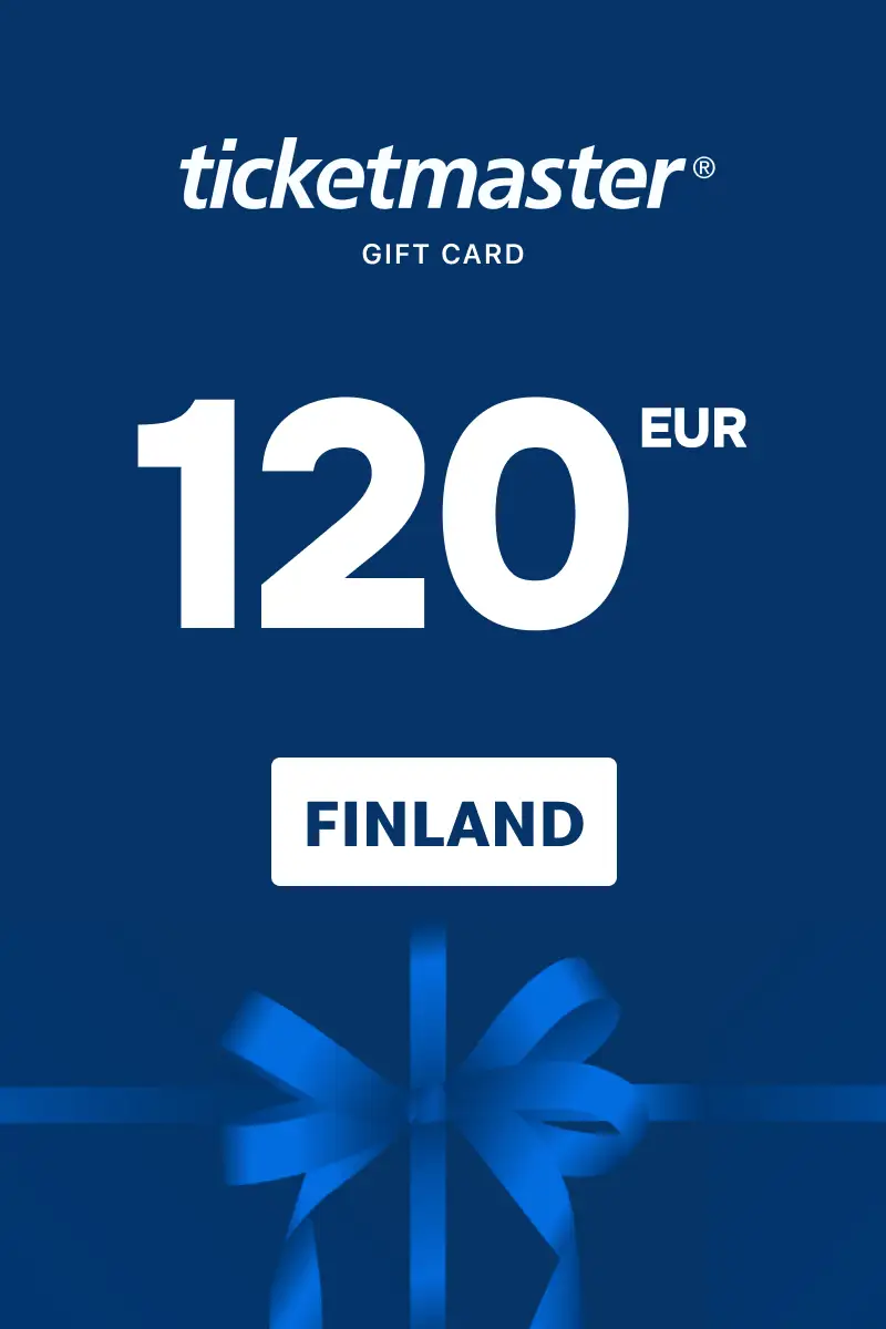 Ticketmaster 120 EUR Gift Card (Finland) - Digital Key