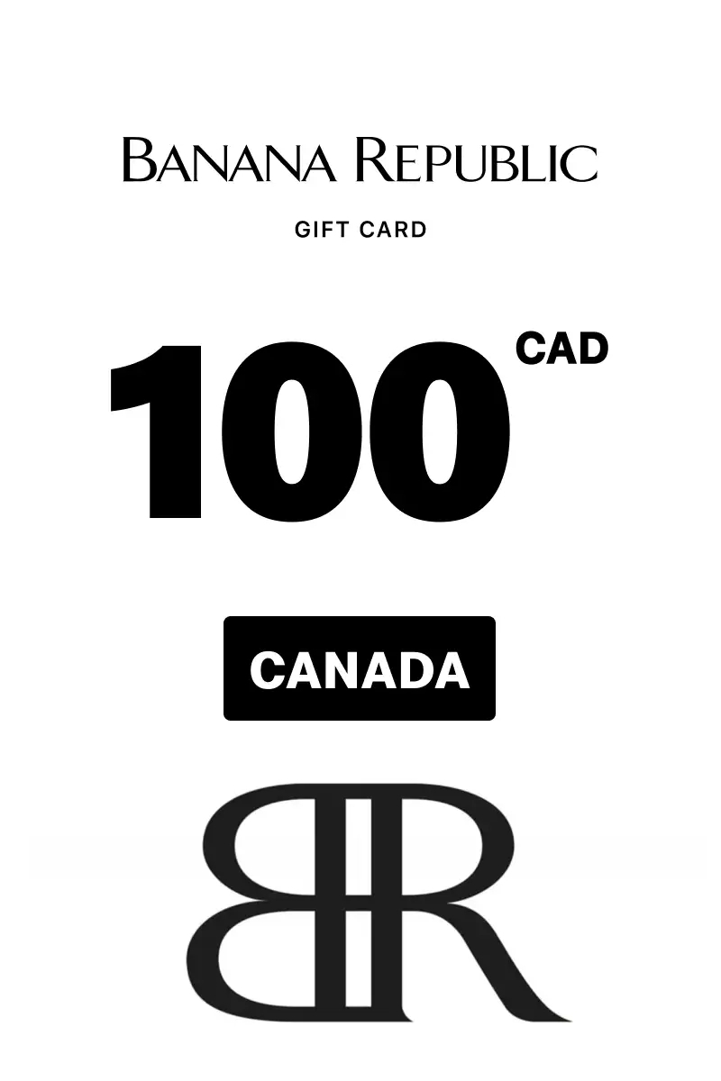 Banana Republic 100 CAD Gift Card (Canada) - Digital Key