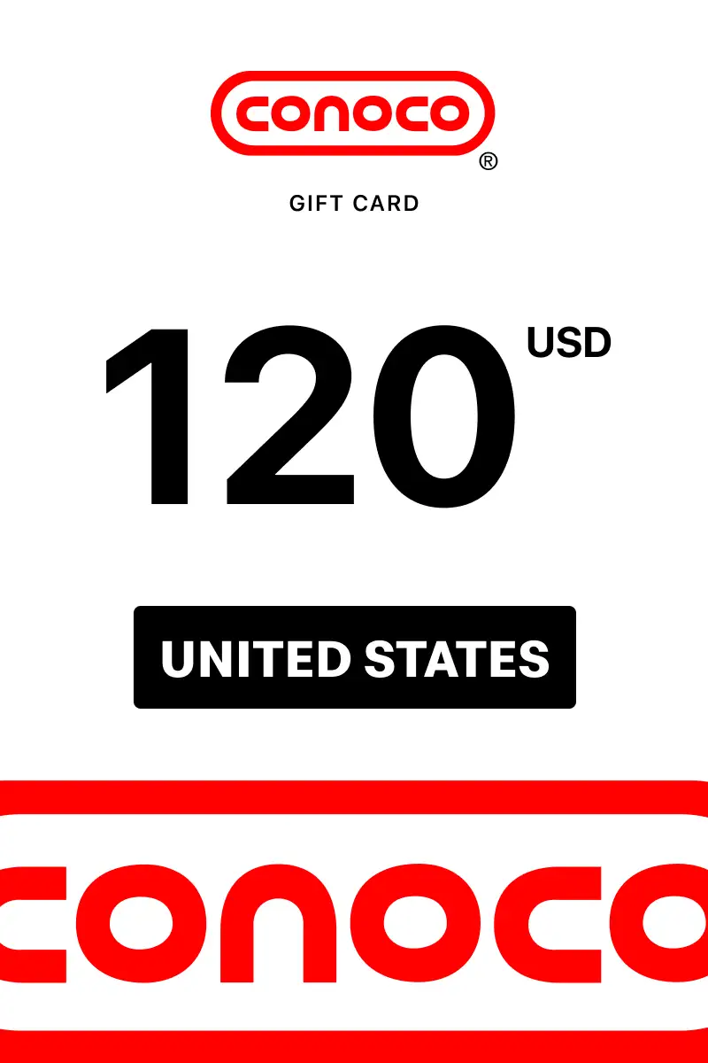 Conoco 120 USD Gift Card (United States) - Digital Key