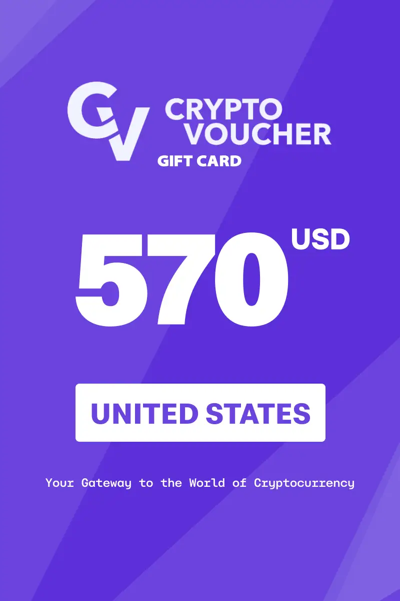 Crypto Voucher (LTC) 570 USD Gift Card (United States) - Digital Key