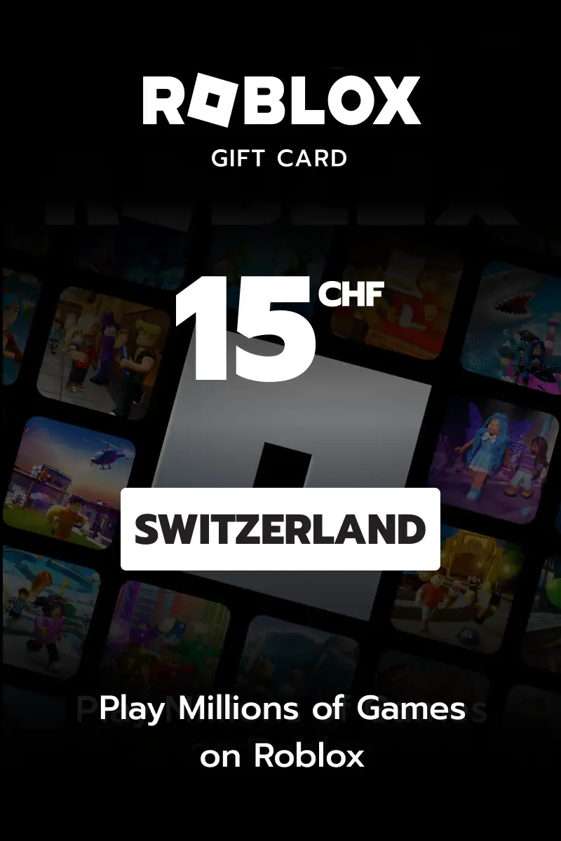 Roblox 15 CHF Gift Card (Switzerland) - Digital Key