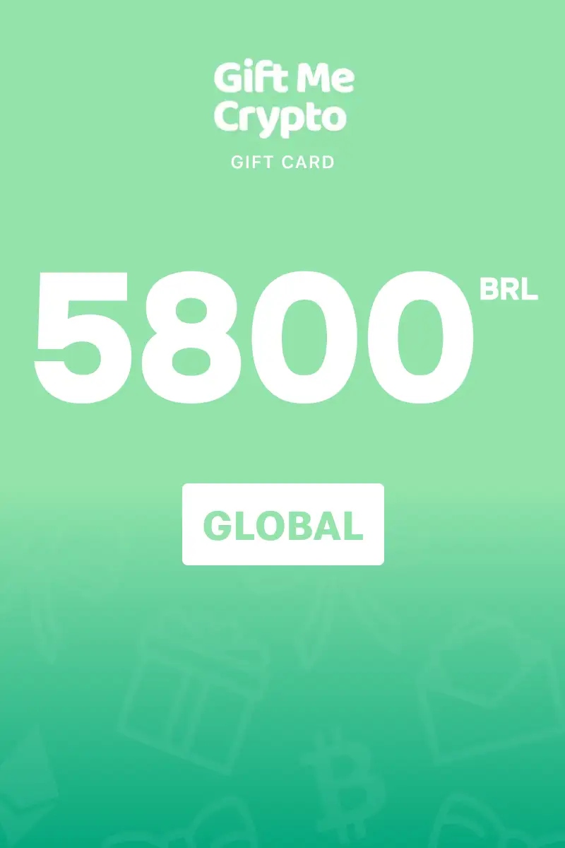 Gift Me Crypto 5800 BRL Gift Card (Global) - Digital Key