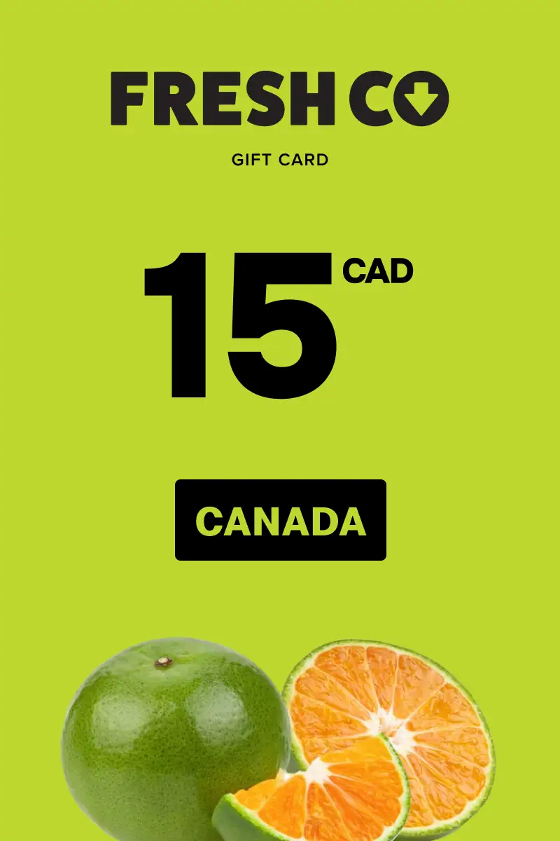 FreshCo 15 CAD Gift Card (Canada) - Digital Key