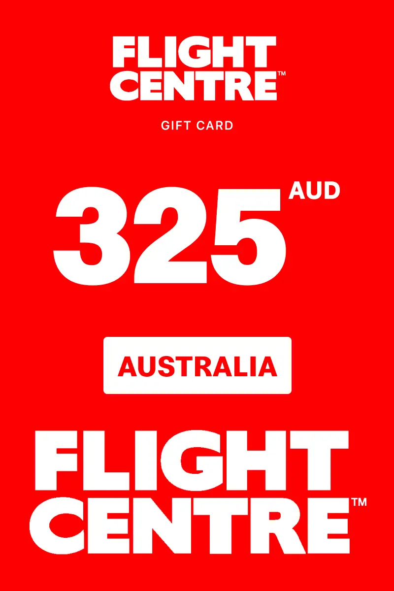Flight Centre 325 AUD Gift Card (Australia) - Digital Key