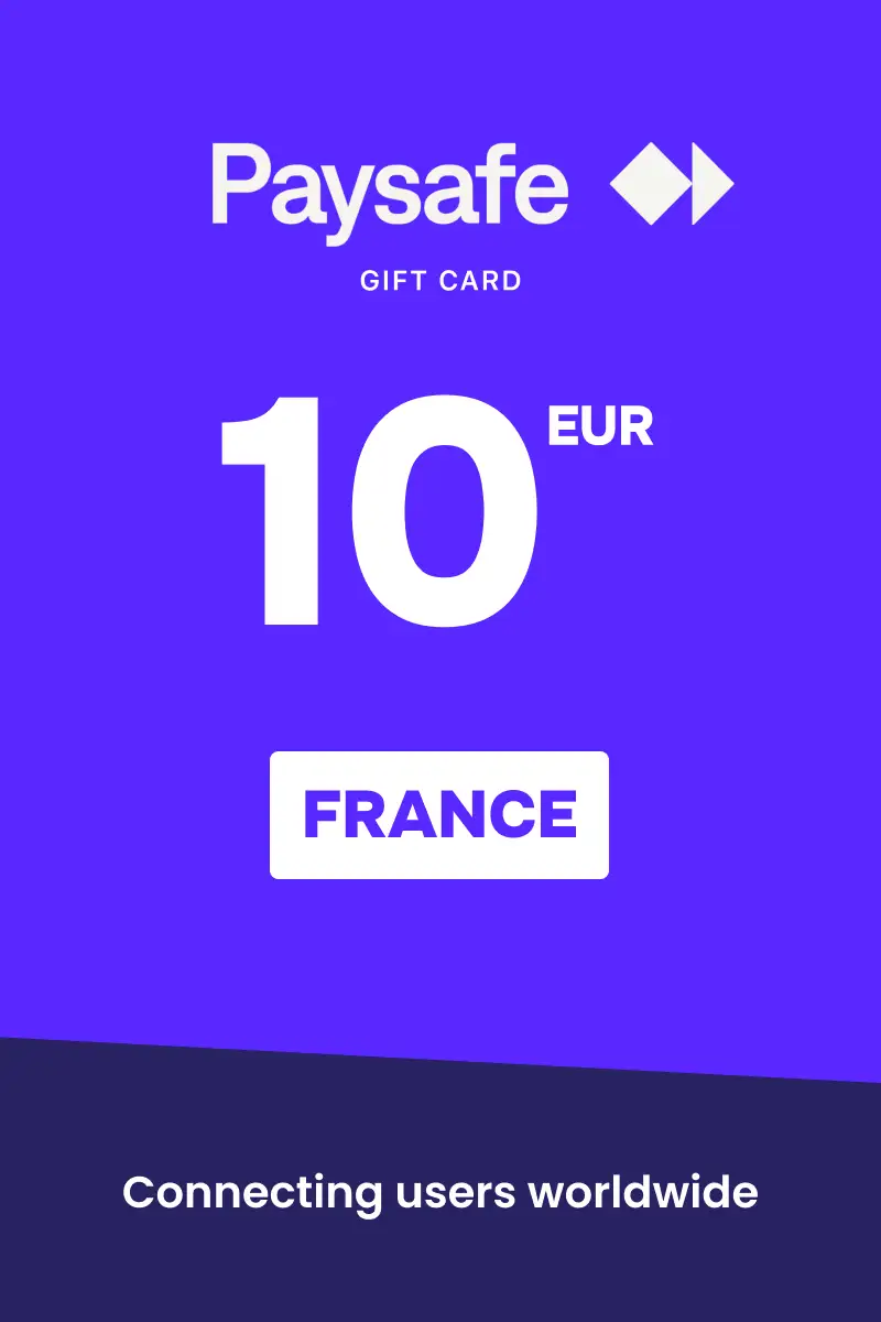 PaysafeCard 10 EUR Gift Card (France) - Digital Key