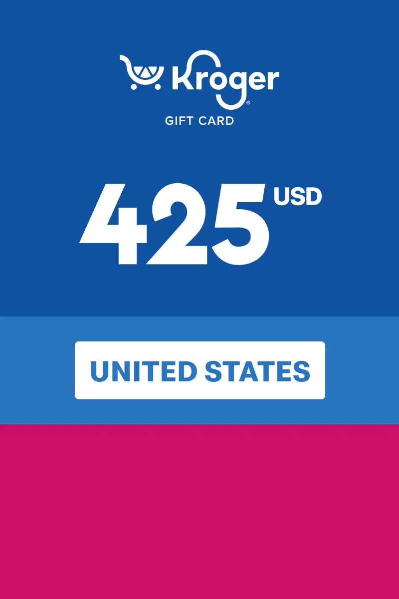 Kroger 425 USD Gift Card (United States) - Digital Key